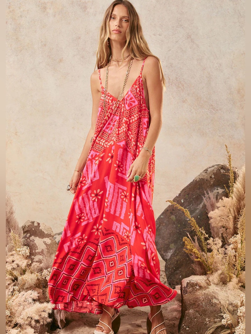 Spell Libertine Strappy Maxi Dress